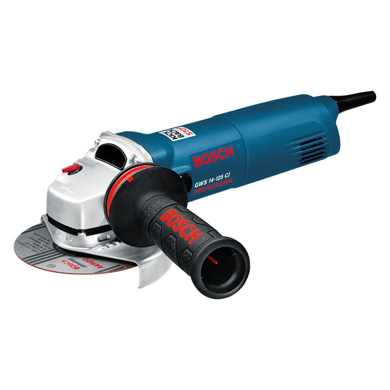 Bosch (BOSCH) angle grinder GWS14-125CI high-power 1400W angle grinder tile cutting and grinding machine Dr. electric grinder GWS14-125CI 1400W official standard configuration
