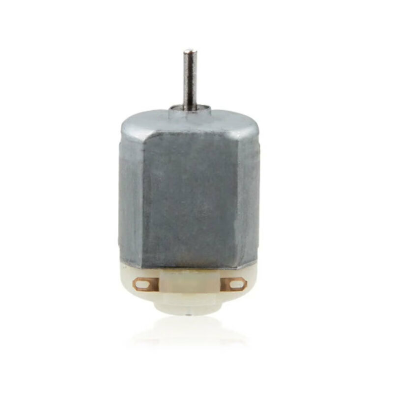Shushe single micro 130 small motor four-wheel drive motor DC small motor medium motor/72MM propeller 130 small motor (welding wire + soft fan blade