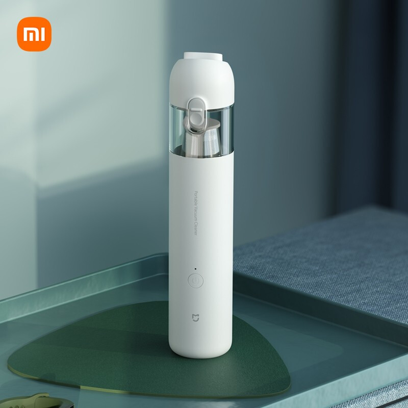 Mijia Xiaomi Handy Vacuum Cleaner Home Vacuum Cleaner Wireless, Portable and Lightweight Brushless Motor Powerful Suction One-touch Dust Removal