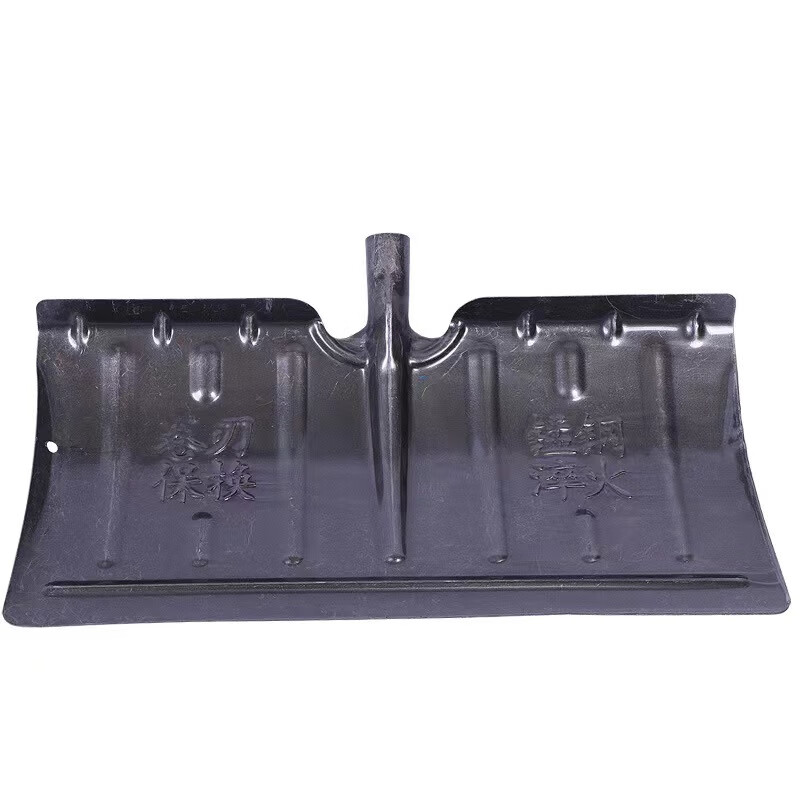 Jiang Tingke snow removal shovel manganese steel snow shovel 1.2m wooden stick property sanitation school snowboard large push manure shovel debris cleaning shovel sun drying grain shovel black