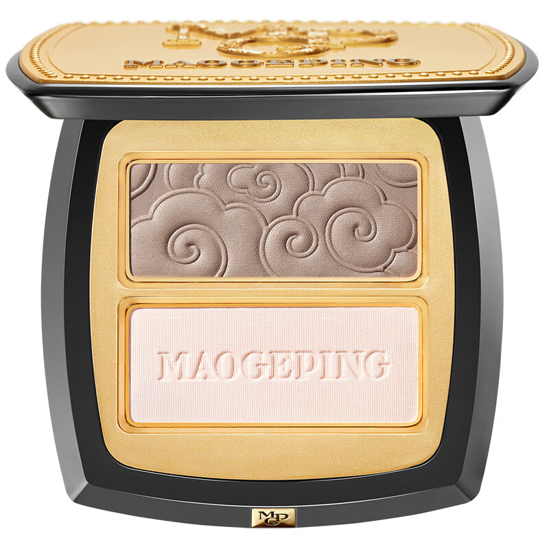 Mao Geping three-dimensional nose shadow powder 802 milk gray 4.5g high-gloss shadow contouring powder two-color New Year gift for girlfriend