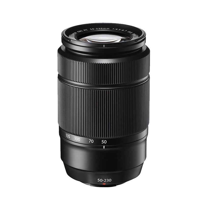 FUJIFILM XC 50-230mm F4.5-6.7 second generation mirrorless lens black telephoto telephoto zoom lens