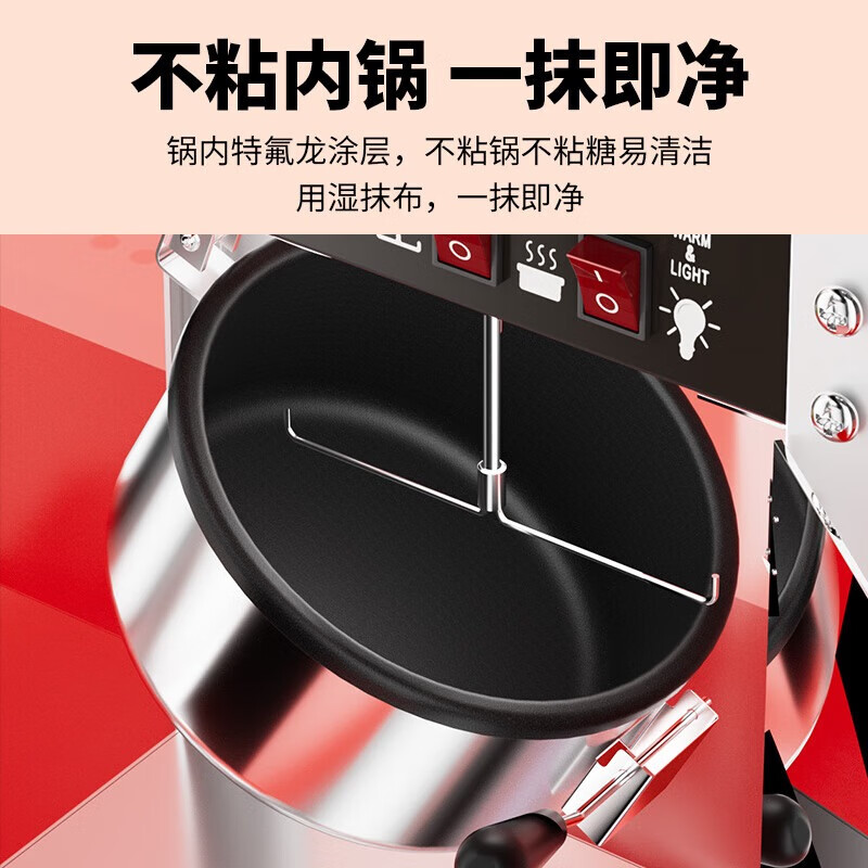 Venus popcorn machine commercial fully automatic popcorn machine electric popcorn pot non-stick pot home convenience store quick popcorn machine spherical butterfly theater popcorn machine butterfly 40 packs of three-in-one ingredients