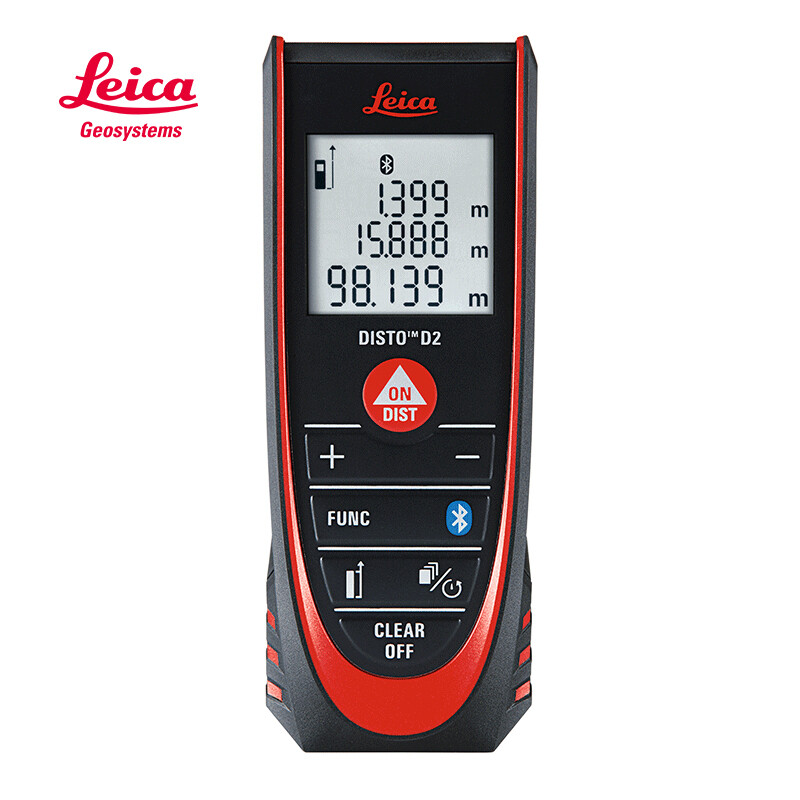 Leica laser rangefinder high-precision Leica infrared room measuring instrument Bluetooth electronic ruler X4D510 outdoor distance meter D2 standard (100 meters, volume, indoor)