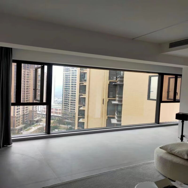 Wupai (WUPAI) Wupai system doors and windows 113/120/130 broken bridge casement window balcony, bedroom window Yuexiang 113 broken bridge fixed window 880/m