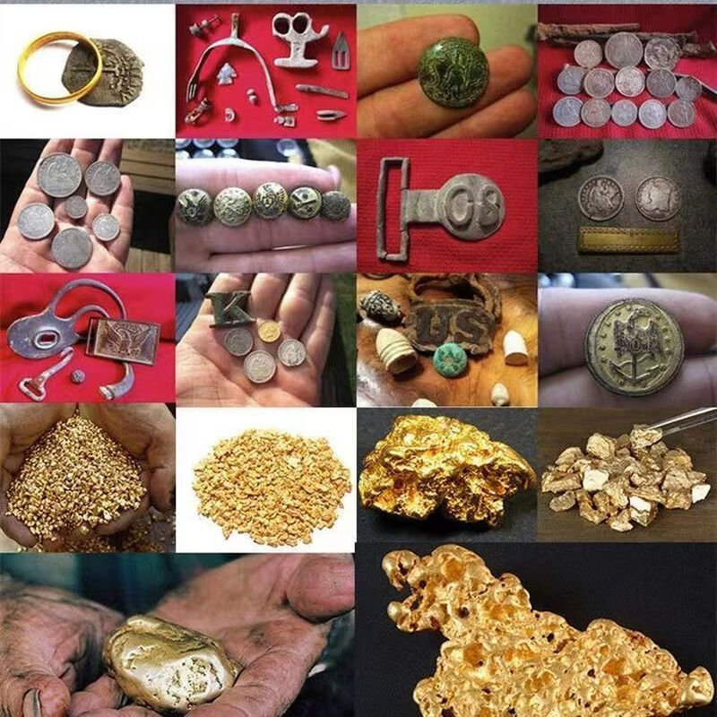 ANENG metal detector high-precision handheld underground treasure hunting gold, silver and copper antique scanning detector 10 meters can detect rows imported chip can detect 10 meters latest model