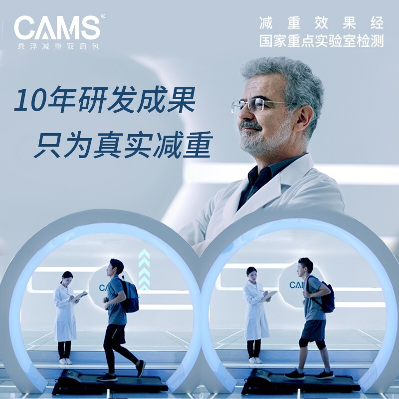 Cams suspended weight loss school bag for elementary school students, first, second and third grade, fourth to sixth grade, burden reduction, spine protection, ultra-lightweight shoulder bag, cardamom purple S02905