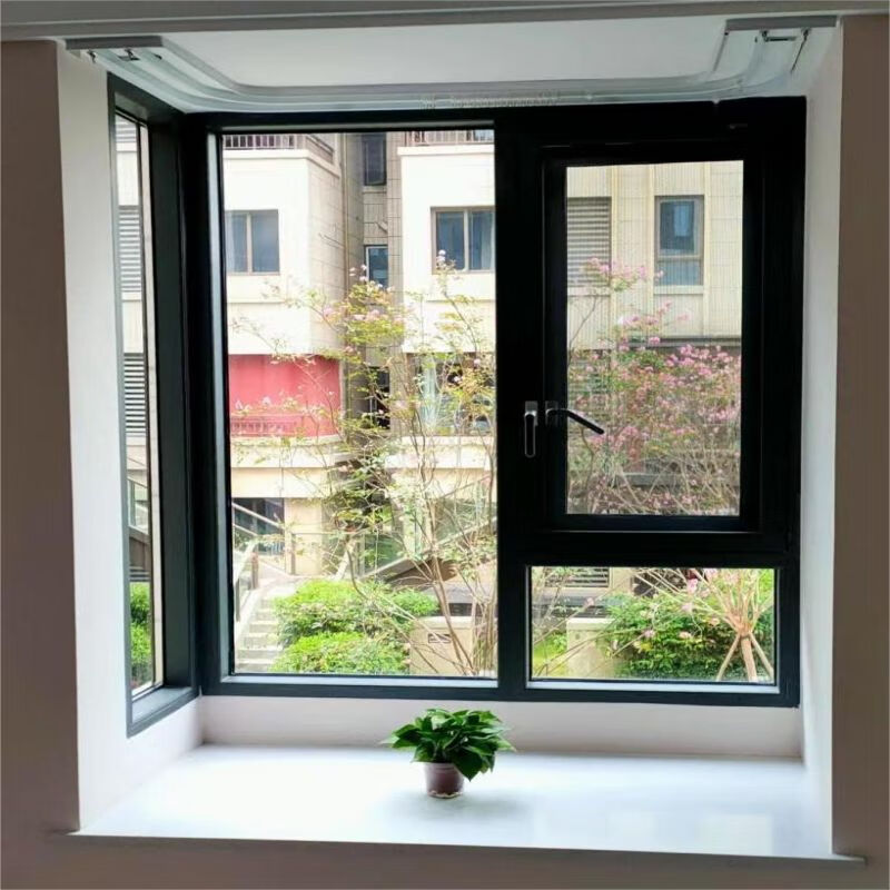 Wupai (WUPAI) Wupai system doors and windows 113/120/130 broken bridge casement window balcony, bedroom window Yuexiang 113 broken bridge fixed window 880/m