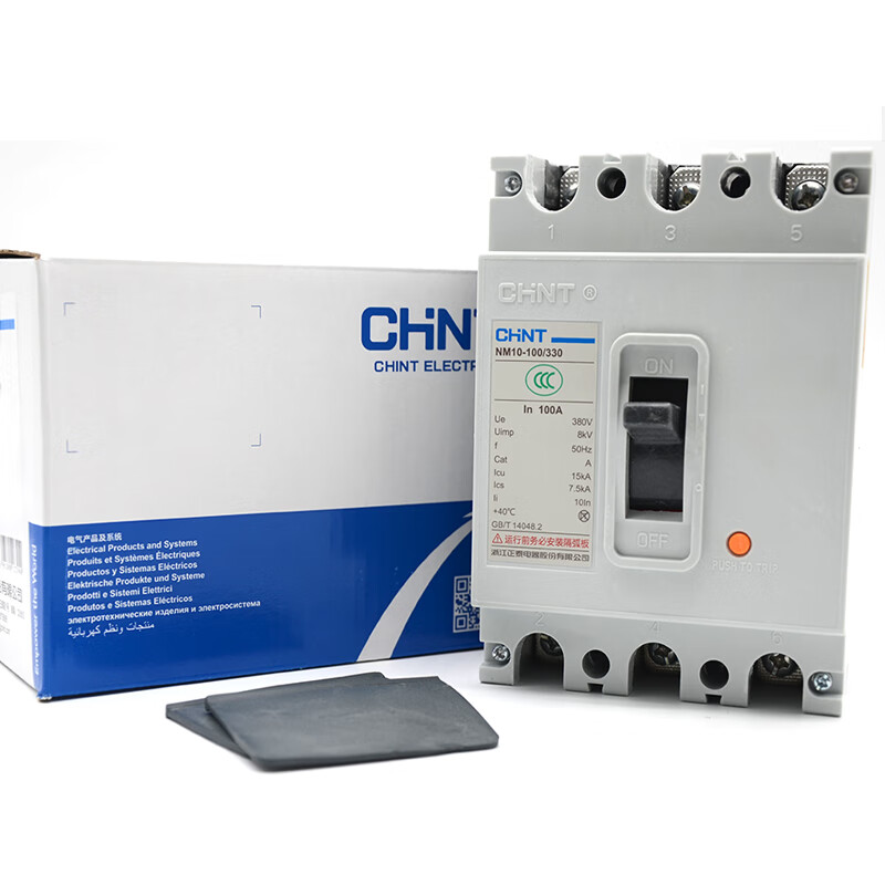 Chint (CHNT) molded case circuit breaker NM10 air switch 100A150A200A400A630A air switch 3P 150A