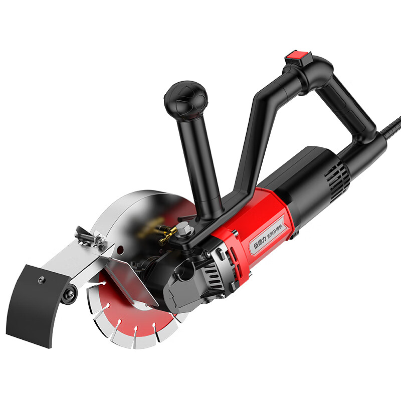 Baideli 192 single-chip brushless slotting machine concrete stone wall high-power dust-free water-electric cutting machine marble machine 192 single-chip brushless slotting machine load 7800W