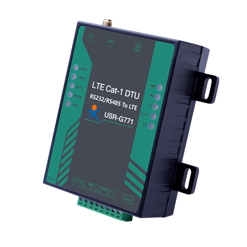 Wantusirui someone lte cat1 dtu module 4g/gprs network data transparent transmission 232/485 wireless Internet of things G771 G771 standard version
