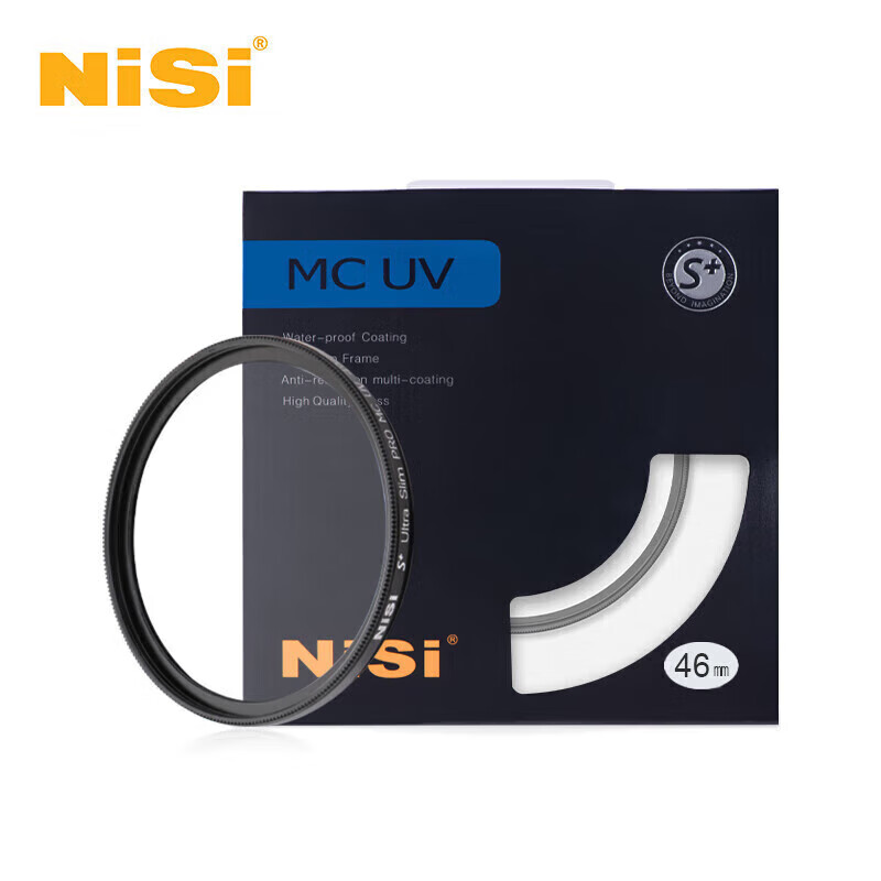 NiSi MC UV 46mm UV mirror double-sided multi-layer coating 46mm UV filter protection lens no vignetting SLR mirrorless filter Canon Nikon Sony camera filter