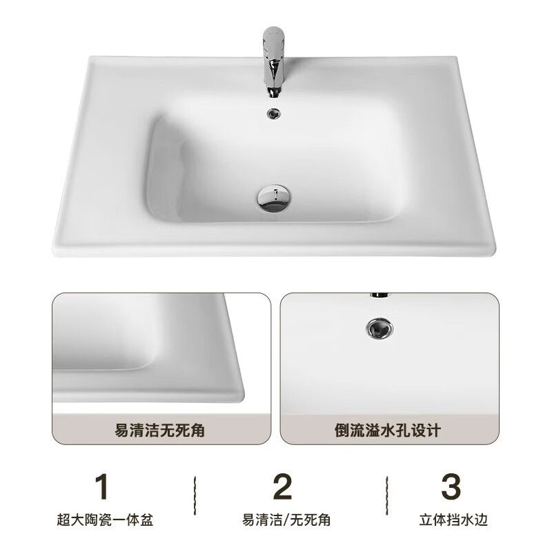 Gold Medal Kitchen Cabinet Bathroom Cabinet Customized Washbasin Washbasin Cabinet Combination Bathroom Washstand Ceramic Integrated Basin Mirror Cabinet Combination Customized Prepayment Inquiry Customer Service for Details