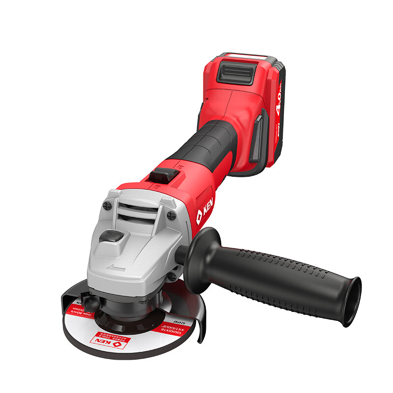 Ruiqi (KEN) lithium electric angle grinder brushless grinding and polishing machine grinder 20V lithium electric cutting machine 100 type 9120-40C