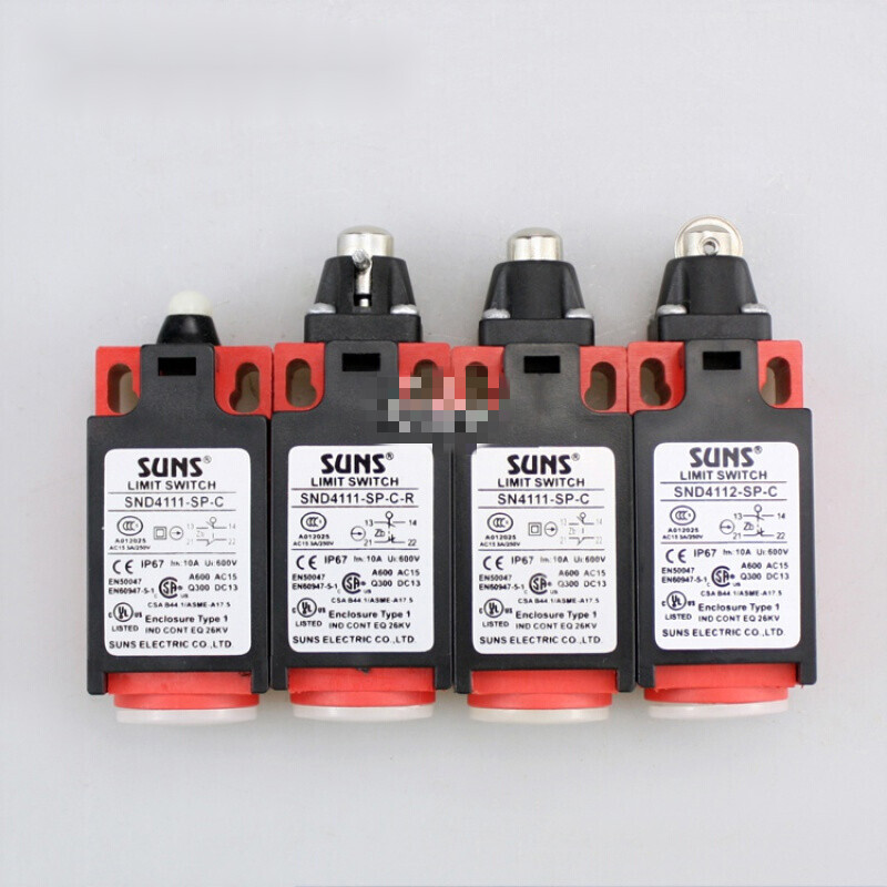 SUNS three real stroke limit switch SND4108-SP-C 4104 SND4100-SP SN4 partial fixed peak SND4111-SP-C-R (manual reset)