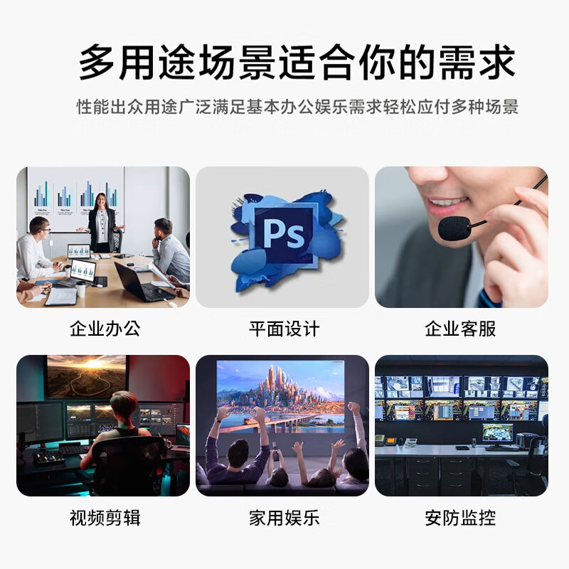 Lenovo (Lenovo) desktop computer host Core i7/i5 independent display business office home design editing complete set of second-hand complete machine 1 Core i5/620G hard drive/learning and entertainment host monitor complete set