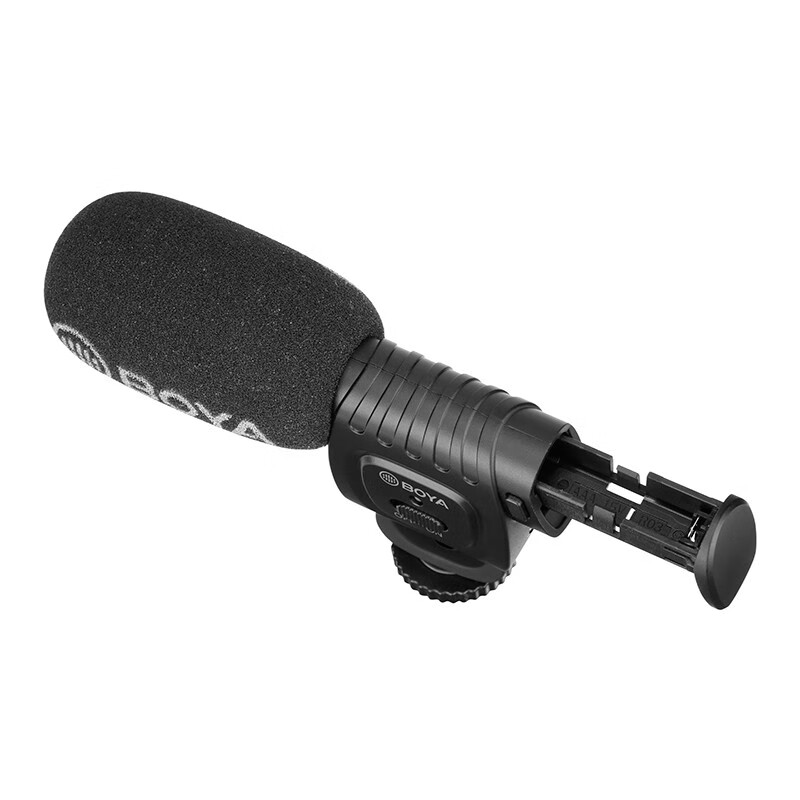 BOYA Boya Microphone BM3011 Mini Super Cardioid Condenser Microphone SLR Camera Hot Shoe Grab Microphone Mobile Live Vlog Short Video Recording Radio Microphone