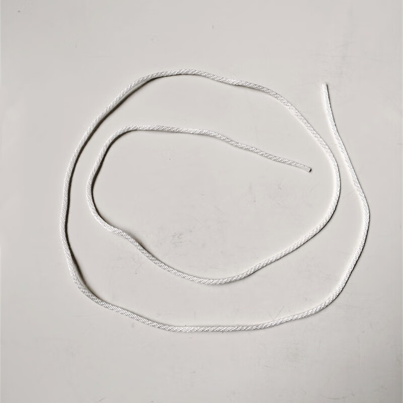 Miaopule customized gasoline generator accessories lawn mower chain saw pull cord water pump diesel engine starting pull cord premium red dot 4mm thick 1.3 meters long 10 pieces + 1