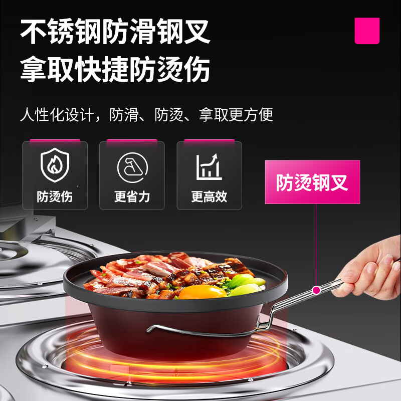 Lecon Guangdong Claypot Rice Machine Fully Automatic Claypot Stove Intelligent Claypot Rice Machine Commercial Multi-Head Claypot Stove Intelligent Tinfoil Clay Pot Special Casserole Rice Bowl Takeaway Claypot Machine Single-layer Single-row 1-Head Claypot Rice Cooker