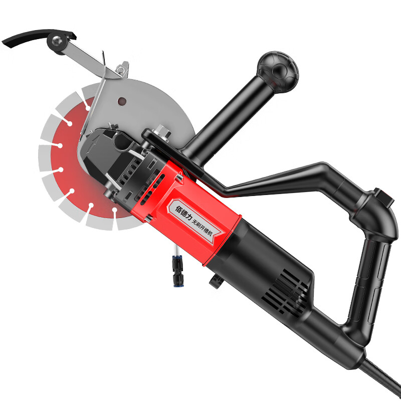 Baideli 192 single-chip brushless slotting machine concrete stone wall high-power dust-free water-electric cutting machine marble machine 192 single-chip brushless slotting machine load 7800W