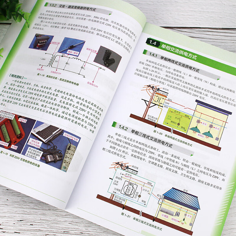 Electrical circuit diagram reading from entry to mastery (full-color illustrations, video teaching, paper and electricity synchronization)