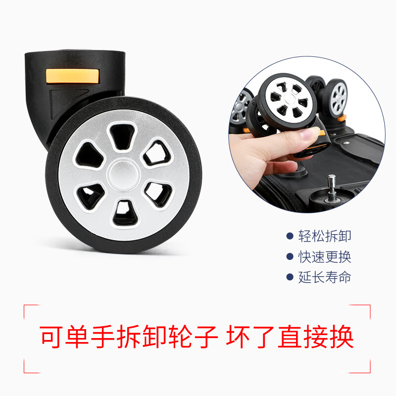 Bamboo mink suitcase, wear-resistant Oxford cloth 28 inches, large capacity, men's trolley case, women's universal wheel suitcase, password case, leather suitcase, black - wear-resistant Oxford cloth, 28 inches, large size, long-term travel choice