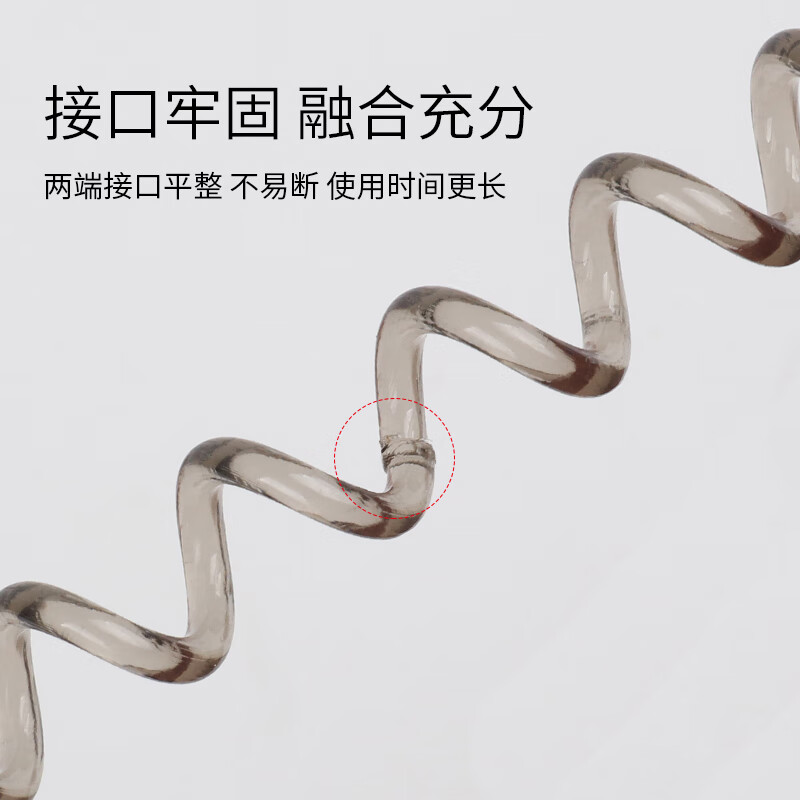 Beauty Skin High Elasticity Ice-Permeable Telephone Cord Hair Rope 9 Hair Tie Small Thick Hair Rubber Band High Ponytail MF8209