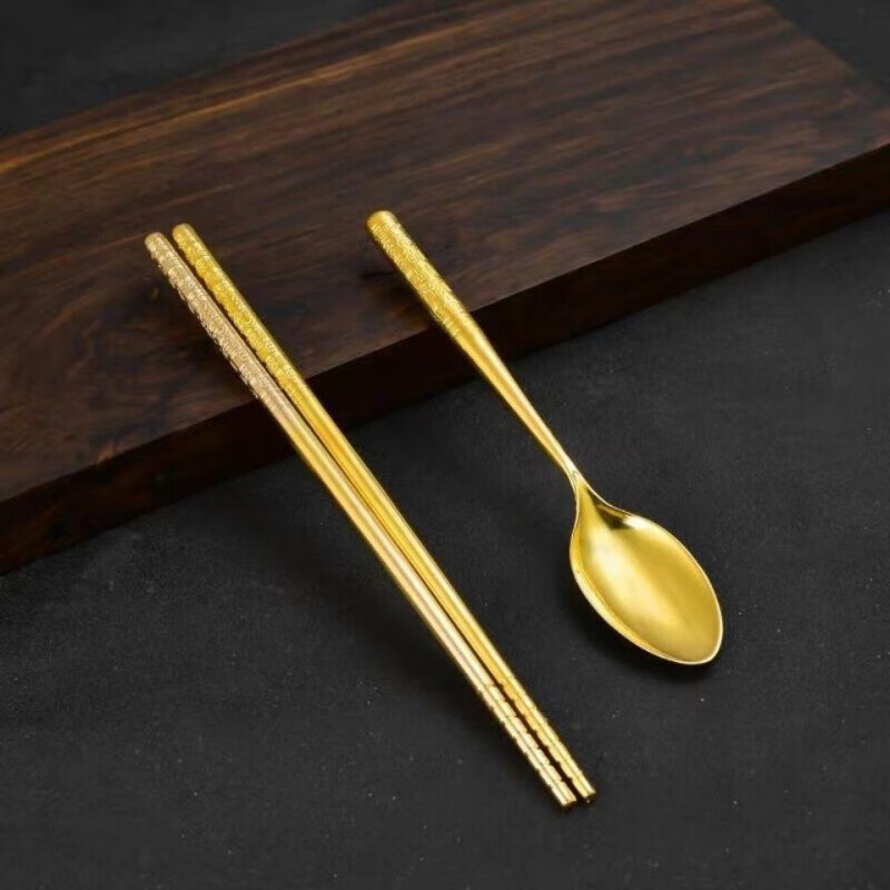 Xijin Jewelry Pure Gold 999 Gold Ornament Baifu Gold Bowl Chopsticks Spoon Investment Collection Stored Value Customized Model 20 Days Shipping Gold Bowl Customized 66g