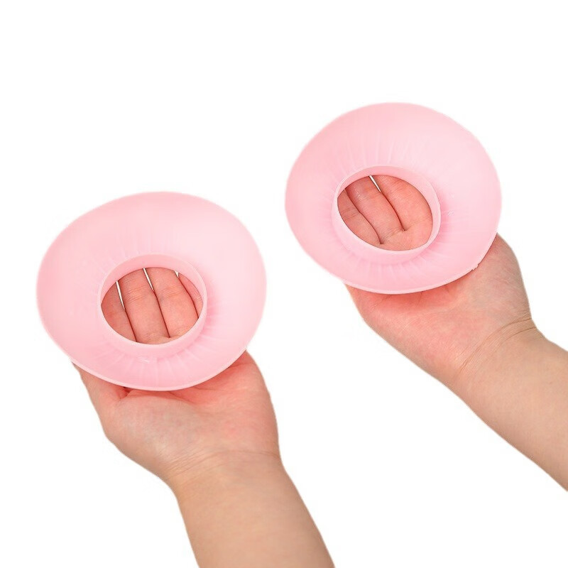 Jingdie Little Mushroom Face Washing Wristband for Washing and Moisture-Proof Sleeves for Washing Hair and Doing Housework for Adults and Children Waterproof Splash Artifact Silicone Mushroom Sleeves for Face Washing and Wristbands Blue Pair