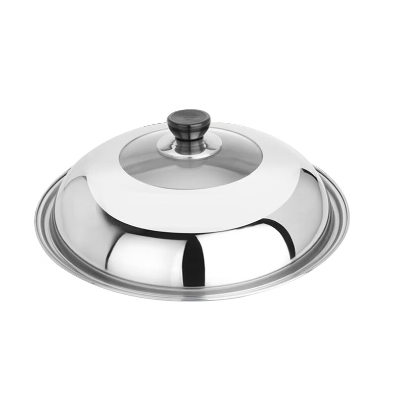 SUPOR stainless steel pot lid large 30/32/34/36/40cm visible glass wok lid Supor gift pot lid 34cm visible