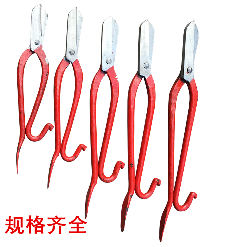 Danstini sharp steel scissors, tin scissors, stainless steel industrial scissors, high speed steel skin alloy scissors, 16 inches