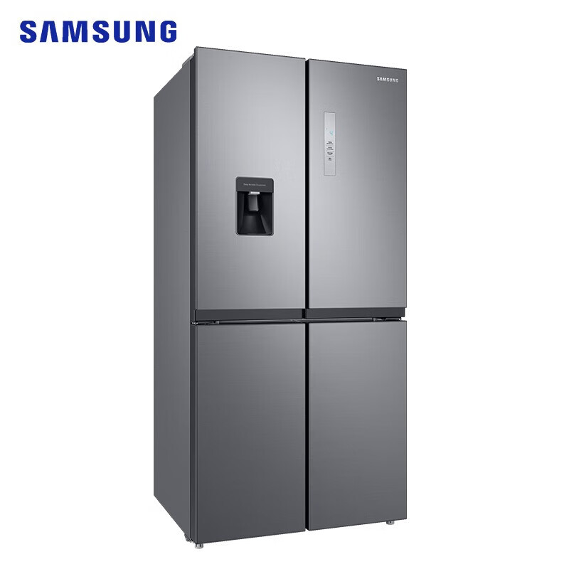 SAMSUNG offers 15% replacement subsidy for 488-liter air-cooled inverter refrigerator, cross-door household refrigerator, high moisturizing and quick freezing, automatic cold drink machine, trade-in appliances RF48A4010M9/SC