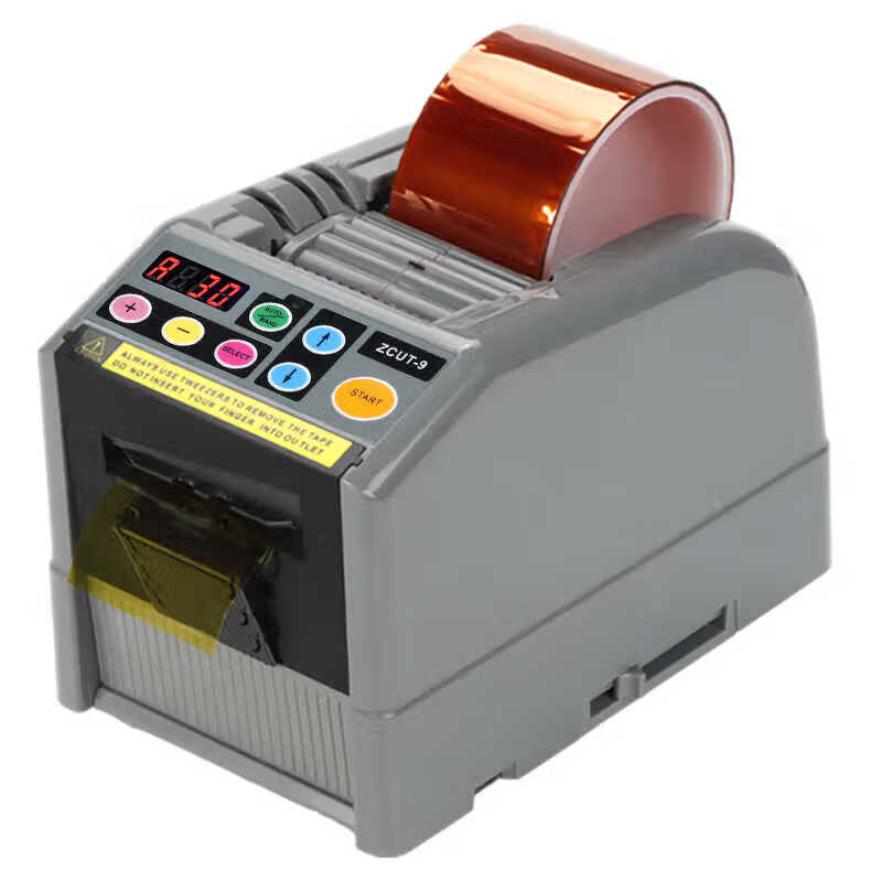 Rock Champion automatic tape machine transparent glue high temperature glue double-sided tape fiber tape cutter automatic tape machine tape machine with seat sealer ZCUT-9 silicone model can be customized