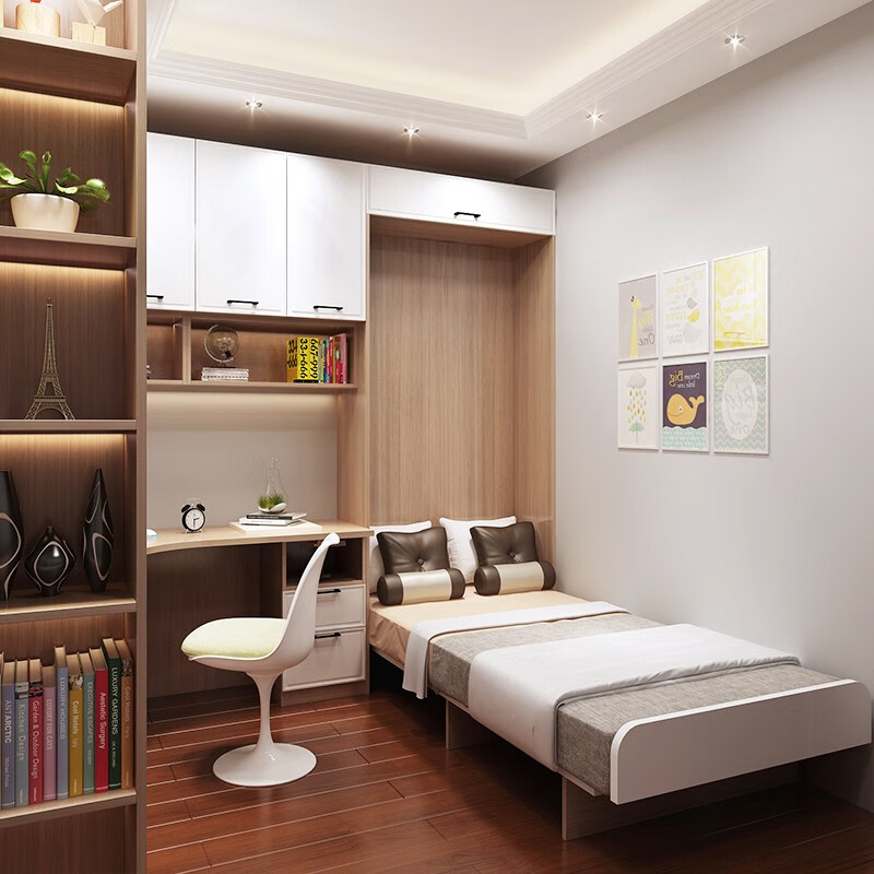 Haier Customized Wardrobe Modern Simple Whole House Customized Wardrobe Sliding Door Corner Wardrobe Bedroom Furniture Prepayment