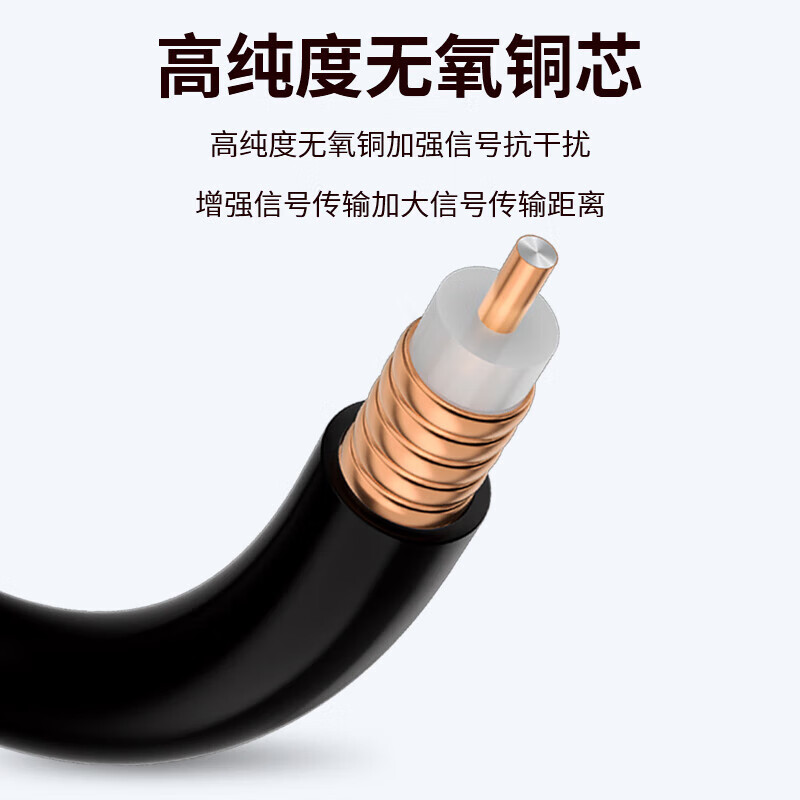 Fengyingzi 1/2 super flexible feeder coaxial RF cable DIN male jumper HRCAY50-9 base station cable 1 meter FYZ-GX105