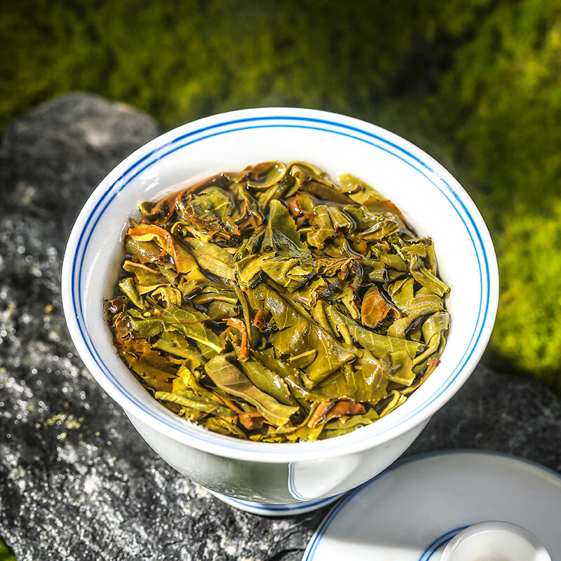 Sanyin Tea Pu'er Tea 10 Years Old Icelandic Raw Tea 6 Years Old Banzhang Menghai Pu'er Ripe Tea Combination Pack 357g*2 Cake