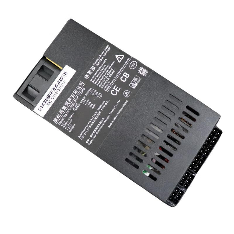 JiZhiCat 300 400 500 600 700w full module flex small 1u power supply Yiheng mini 7660 black
