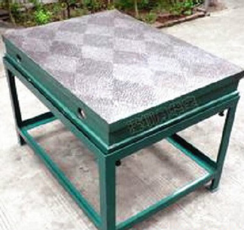 Cast iron flat plate vocational education technical school teaching fitter marking riveting welding inspection grinding scraping cast iron platform 200*200