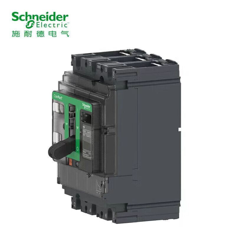 New NSX plastic case circuit breaker distribution protection circuit breaker fixed air switch 16A-630A 3P 32A