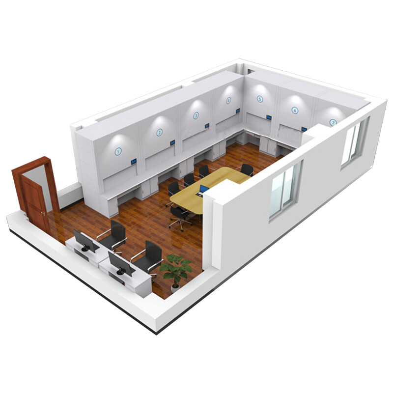 Huheng Intelligent filing cabinet, intelligent rotary cabinet, automatic layer selection, file cabinet, document cabinet, voucher cabinet, dense cabinet, positioning to layer (adapted to Kirin system) 1800X1290X2950