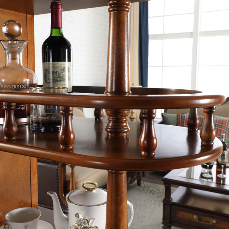 Growdear's new multifunctional home living room entrance screen cabinet screen wine cabinet storage double-sided screen storage 1.05m carved hall cabinet