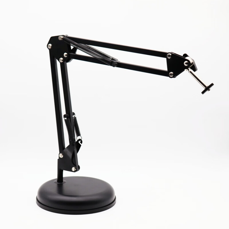 Industrial camera gimbal bracket cantilever bracket CCD camera bracket movable platform white clamp type