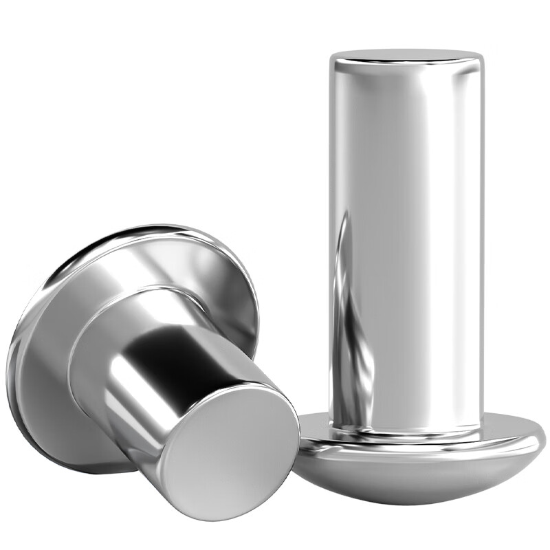 Tianzhuo Hardware GB867 304 stainless steel semi-round head solid rivet round head knock-type MM2M2.5M3M4M5M6M8-M16 M6*10 10 pcs