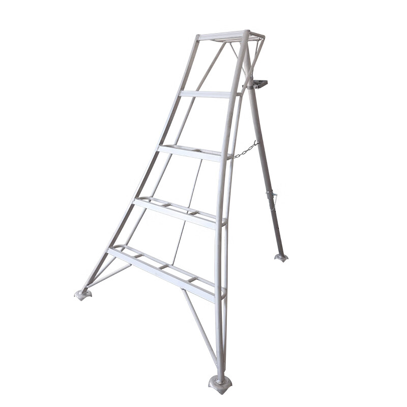 Zhongchuang aluminum alloy ladder orchard ladder tripod ladder orchard picking ladder garden work ladder garden fruit tree pruning 98010 (ten step ladder height 3m)