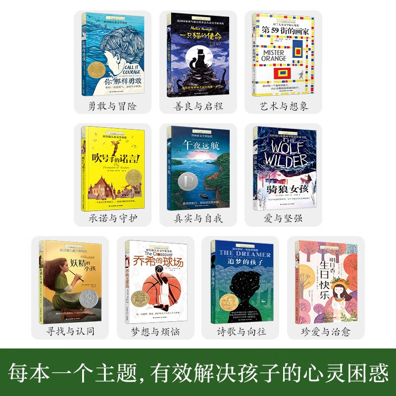 10 selected volumes of the Ivy League International Award novels: A Cat’s Mission, Children Chasing Dreams, You Are So Brave, etc. A must-read for elementary and middle school students in grades 3, 4, 5, and 6. Extracurricular reading of International Children’s Literature Award classics that influence children’s lives. Children’s New Year’s Day gifts