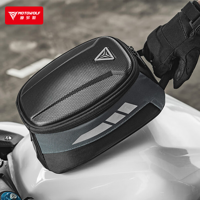 MOTOWOLF motorcycle fuel tank bag universal waterproof bag motorcycle equipment riding bag magnetic quick release large capacity