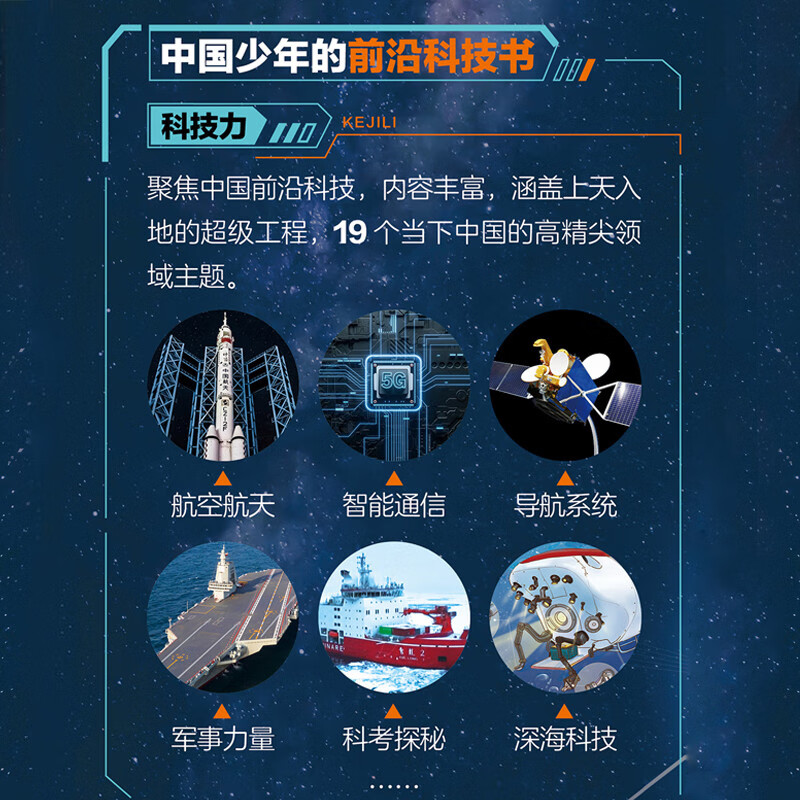 Big Technology, Cutting-edge Science that Children Like to Read, Aviation Technology Popular Science Hardcover Edition