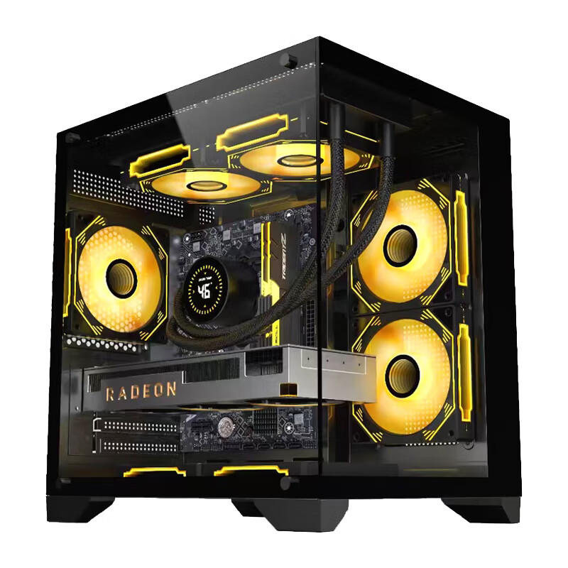 High-end 64G memory i7 liter Intel 18-core RTX5060 computer desktop host e-sports chicken black myth game design second-hand assembly machine host + 27-inch e-sports high refresh screen 10 Intel 18-core + 64G + RTX4060 / Popularity 99% new