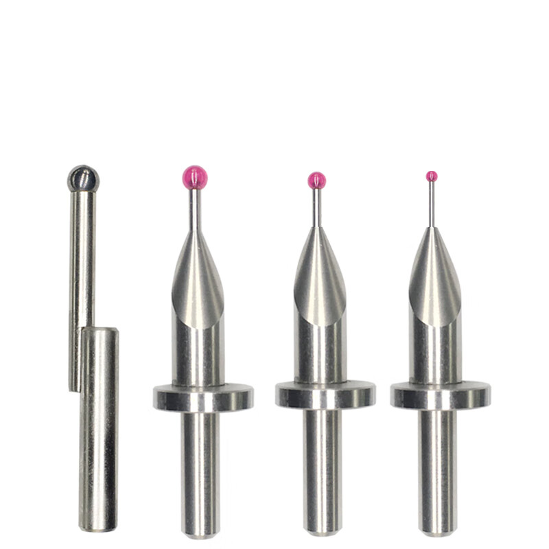 Height meter tungsten steel probe 1.0/2.0/30/4.0/5.0 ruby probe height meter probe TESA domestic extended 75mm measuring arm