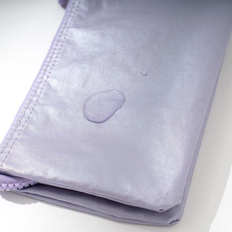 Keplin Keplin Waterproof Handbag Women's Summer Mini Fashion Casual Clutch Solid Color K Monkey Mobile Phone Coin Purse Metallic Purple + Hairy Monkey Pendant